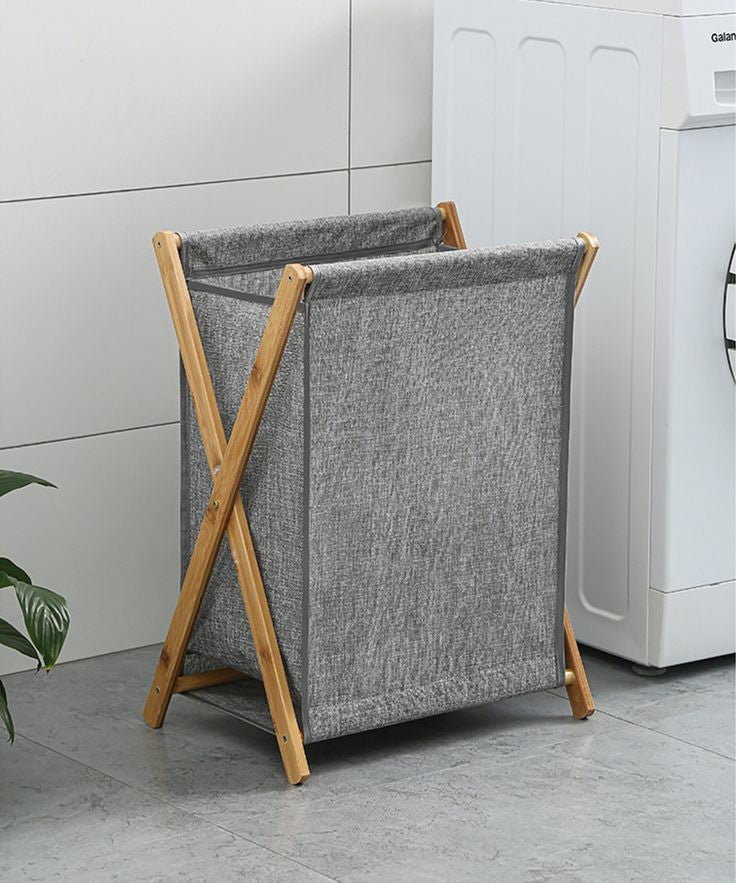 Foldable laundry hamper