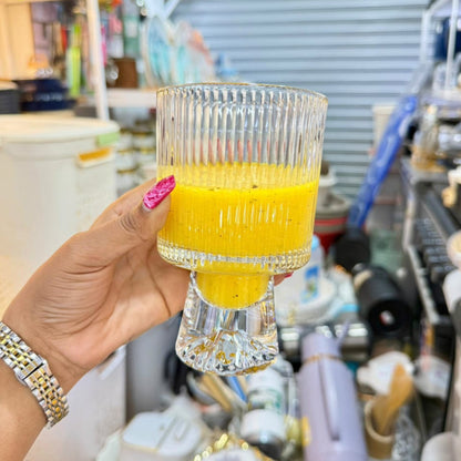 6Pcs Mountain Bottom Glassware