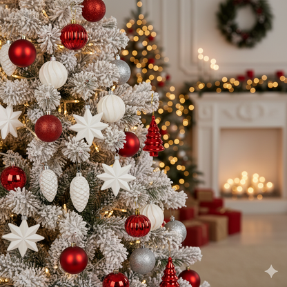 35 pcs Christmas balls and decor