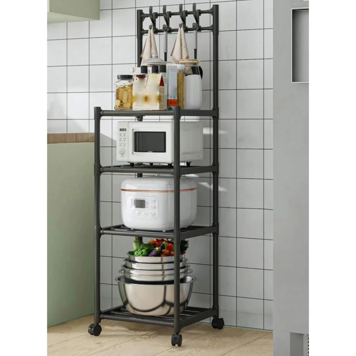 4 Layer multipurpose storage rack – GEM HOME