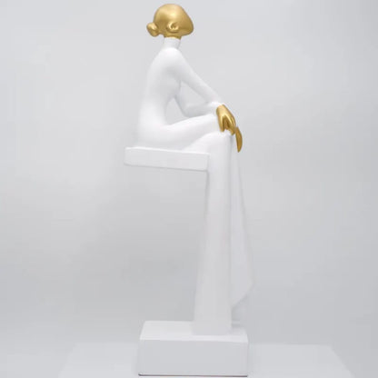 Women sitting  decor
