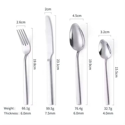24pcs cutlery set