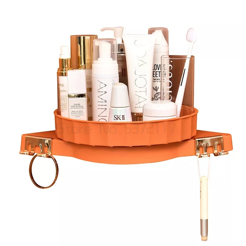 Rotating Triangle Bathroom Rack