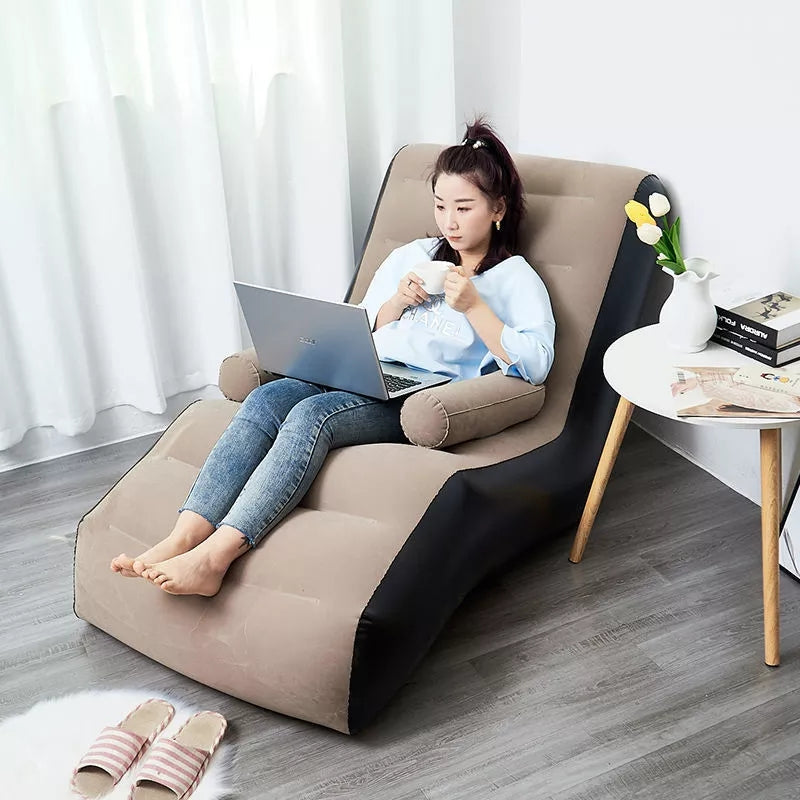 Inflatable S-shaped Lazy Sofa