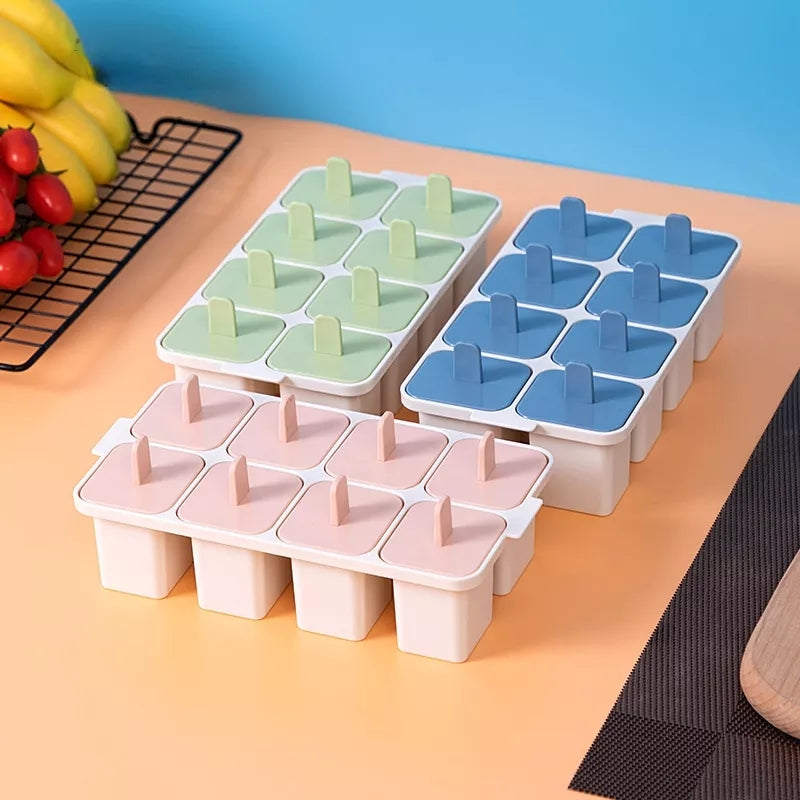 8 Grid Ice Cream Maker/Popsicle Mold