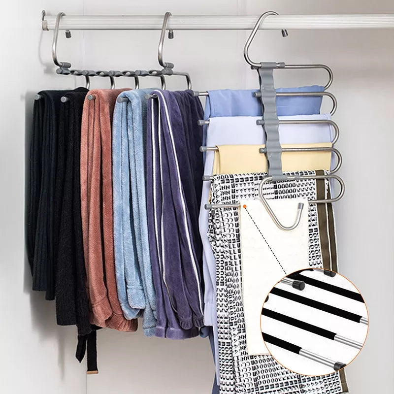 Wardrobe Hanger 5 in 1 Multi - Functional Clothes Hangers