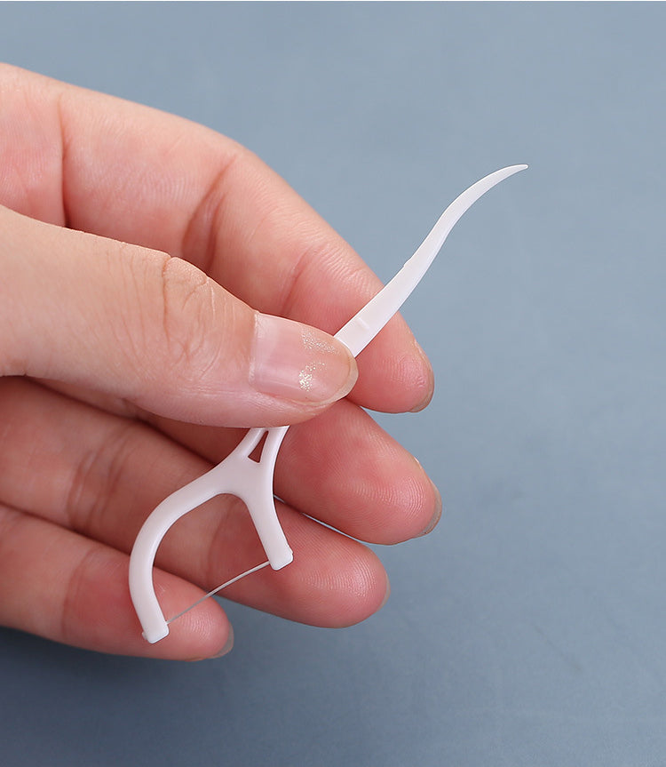 Dental Floss Toothpick