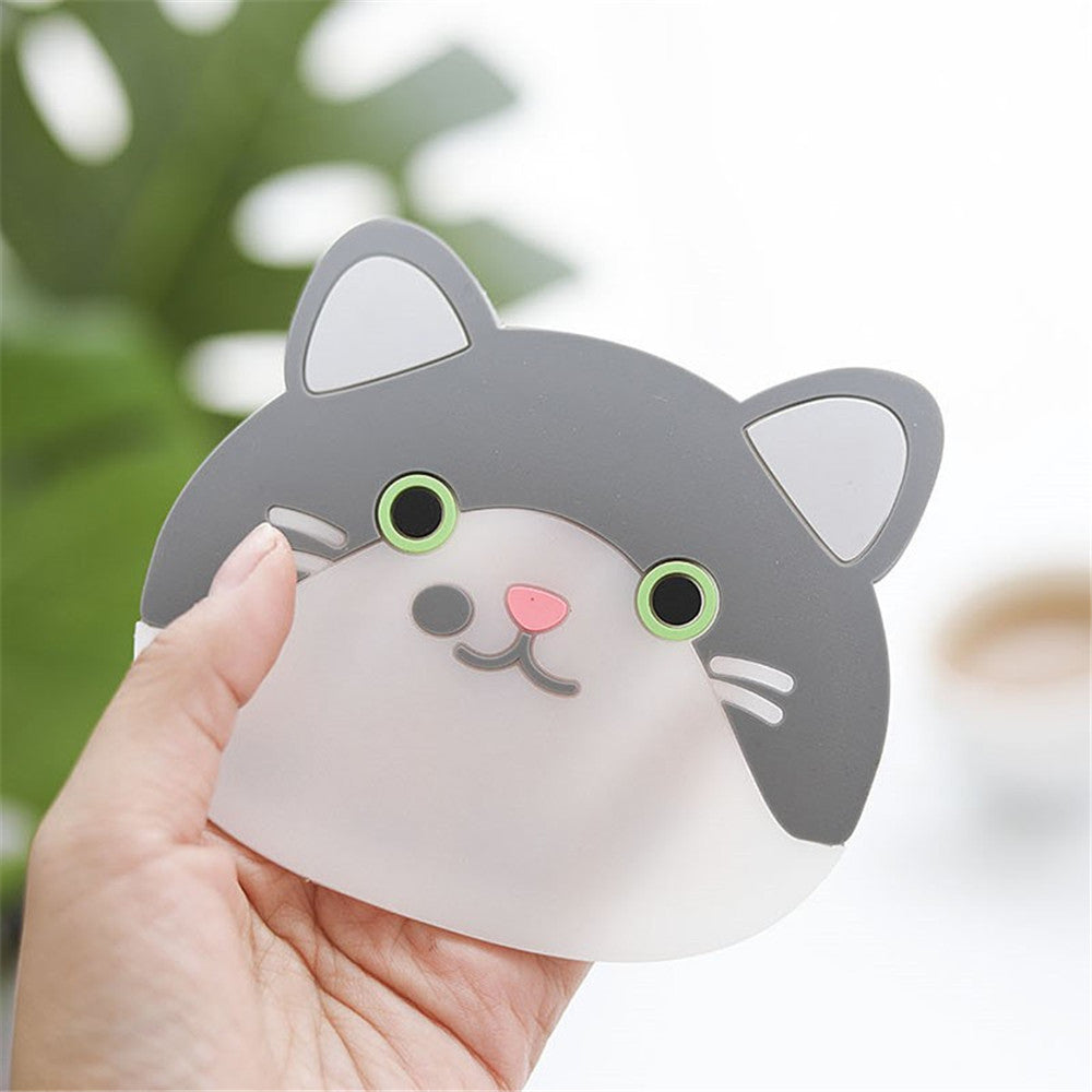 Cat Silicon Coasters