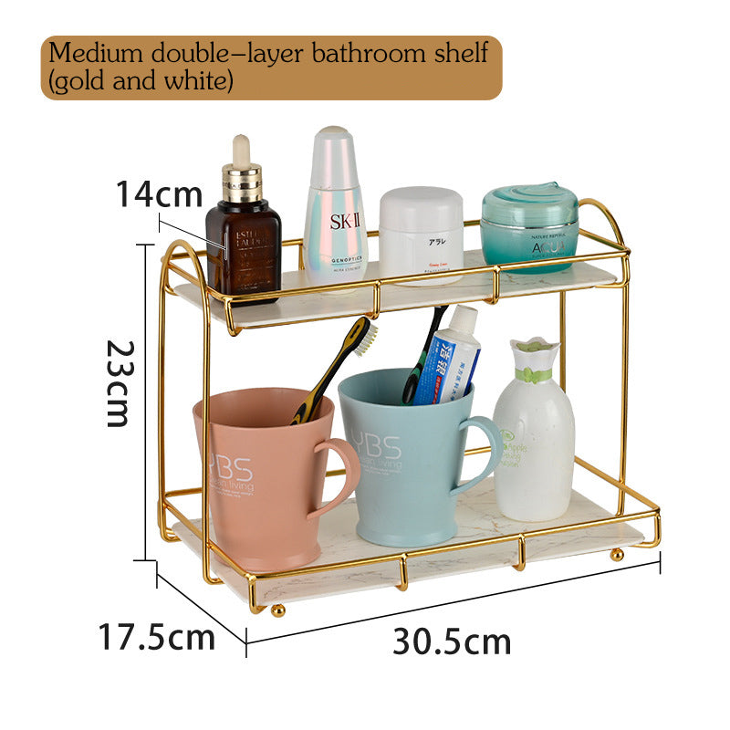 Double Layer Makeup Organizer