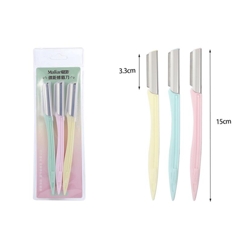 3Pcs Eyebrows Razor