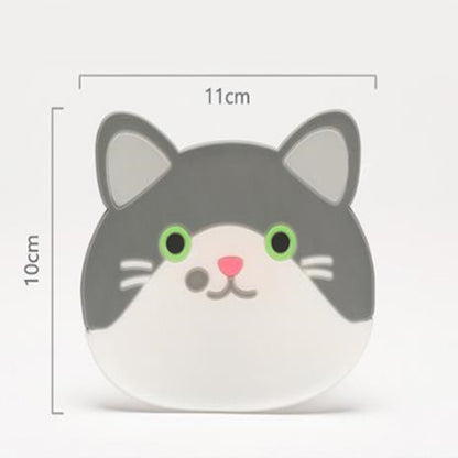 Cat Silicon Coasters