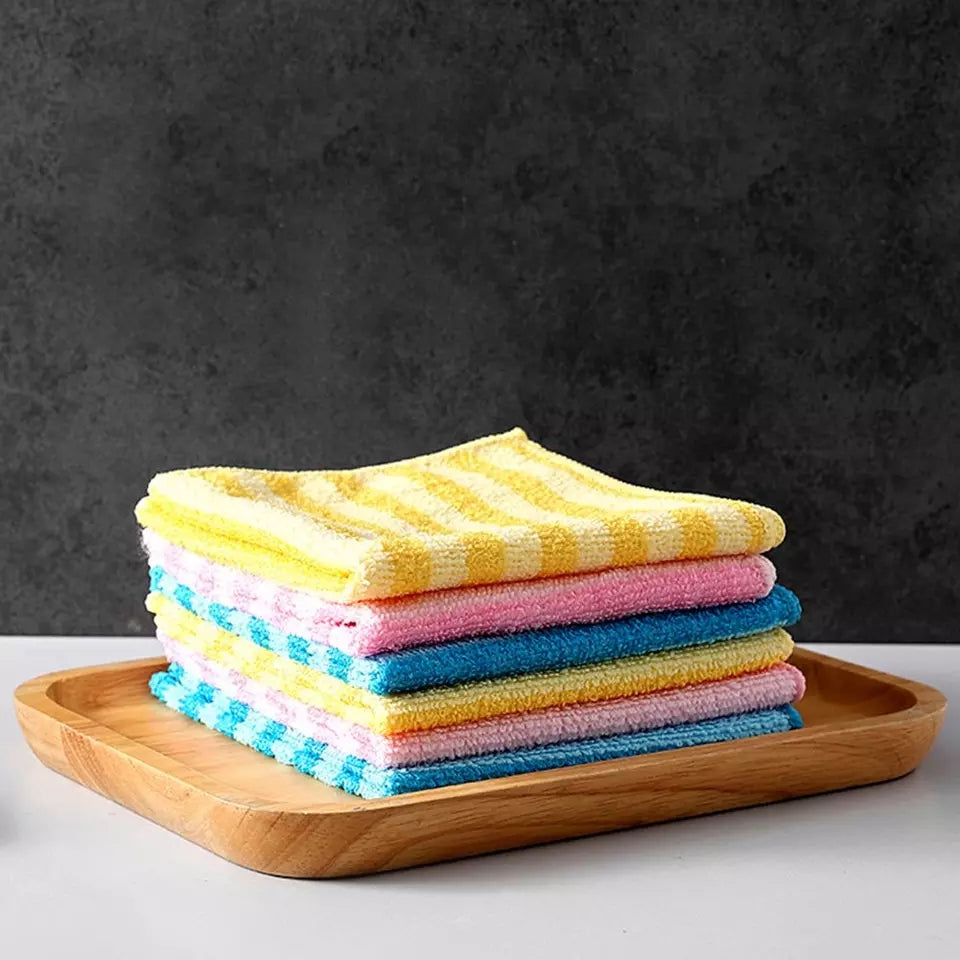 5 Pack Microfiber Dish Cloth