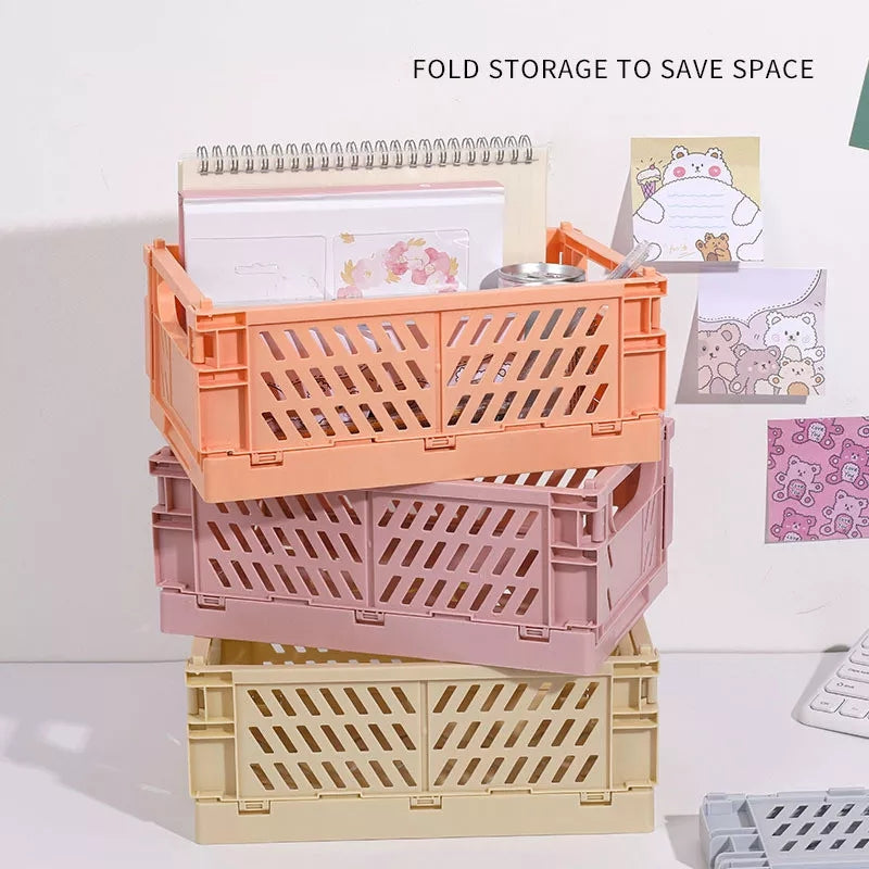 Collapsible Organizing Storage Baskets Case