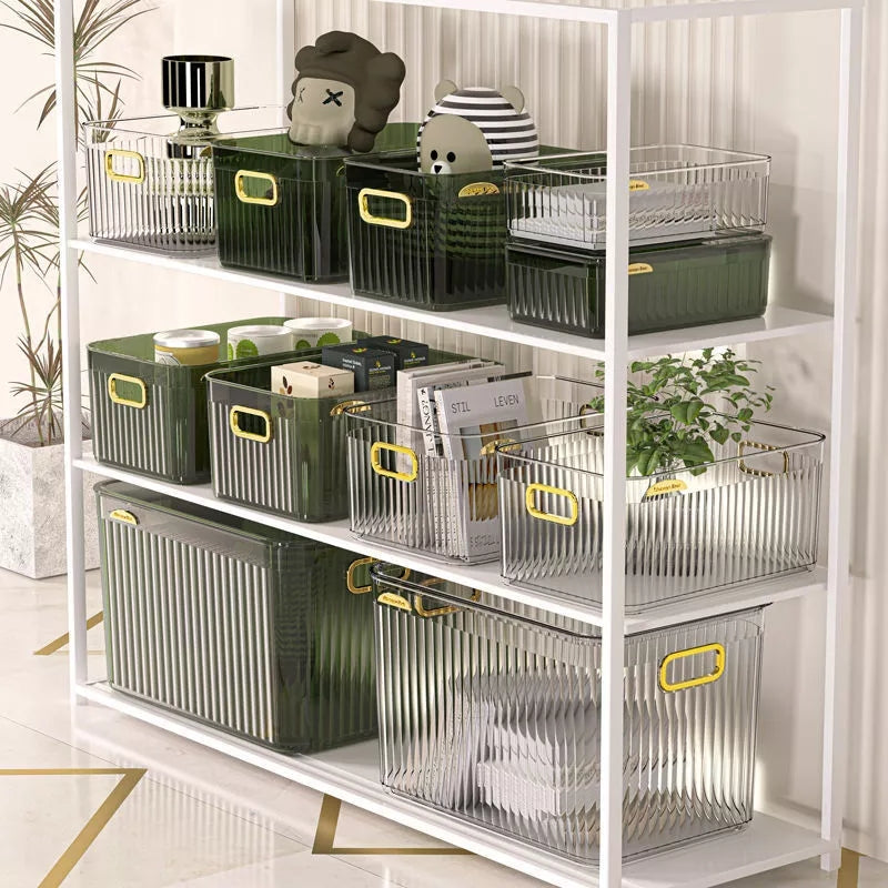 Luxury Transparent Household Storage Box