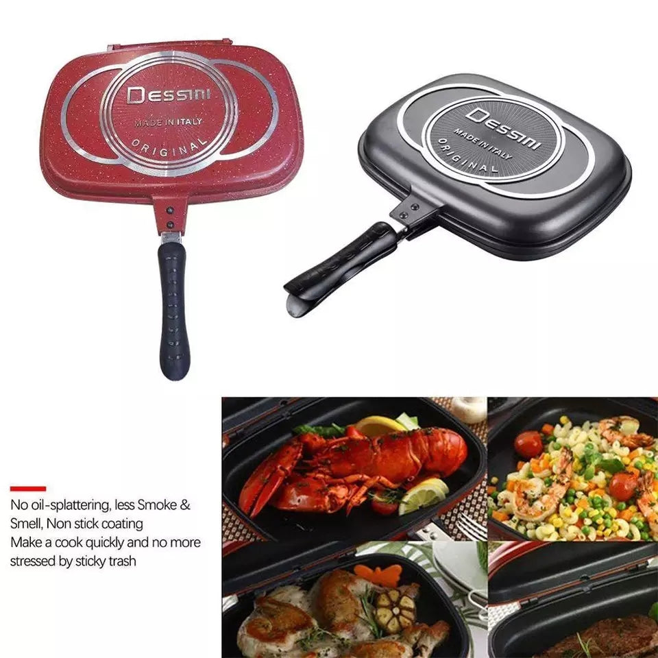 Double Grill Pan