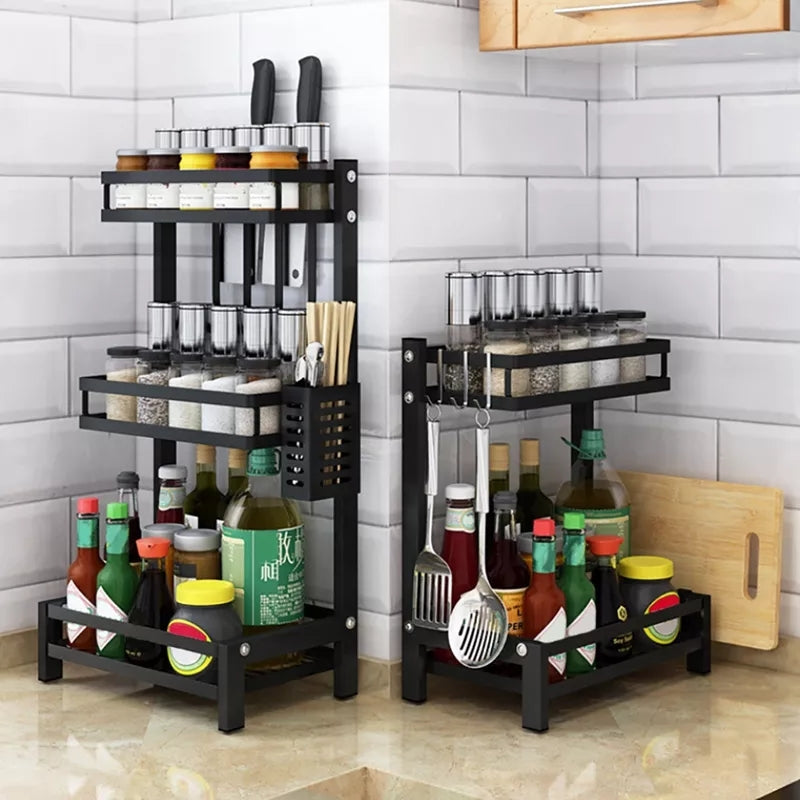 2 Tier Multifunctional Spice Storage Rack