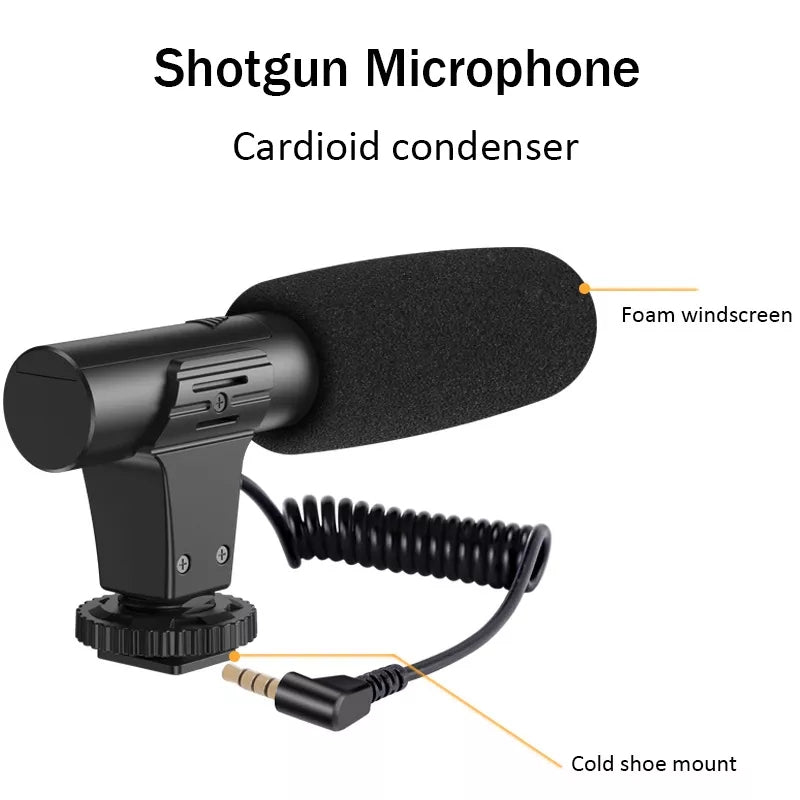 Mobile Phone Video Shooting Live Broadcasting Kit With Microphone