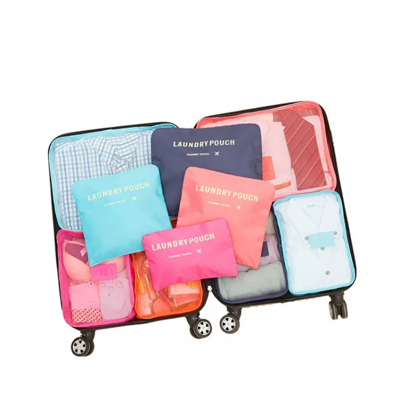 7 in 1 Suitcase Organizer/Packing Cubes