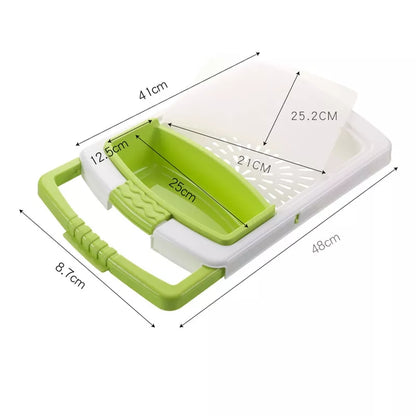 Chopping Board with Colander