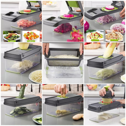 1.2L Vegetable Slicer with Drainer