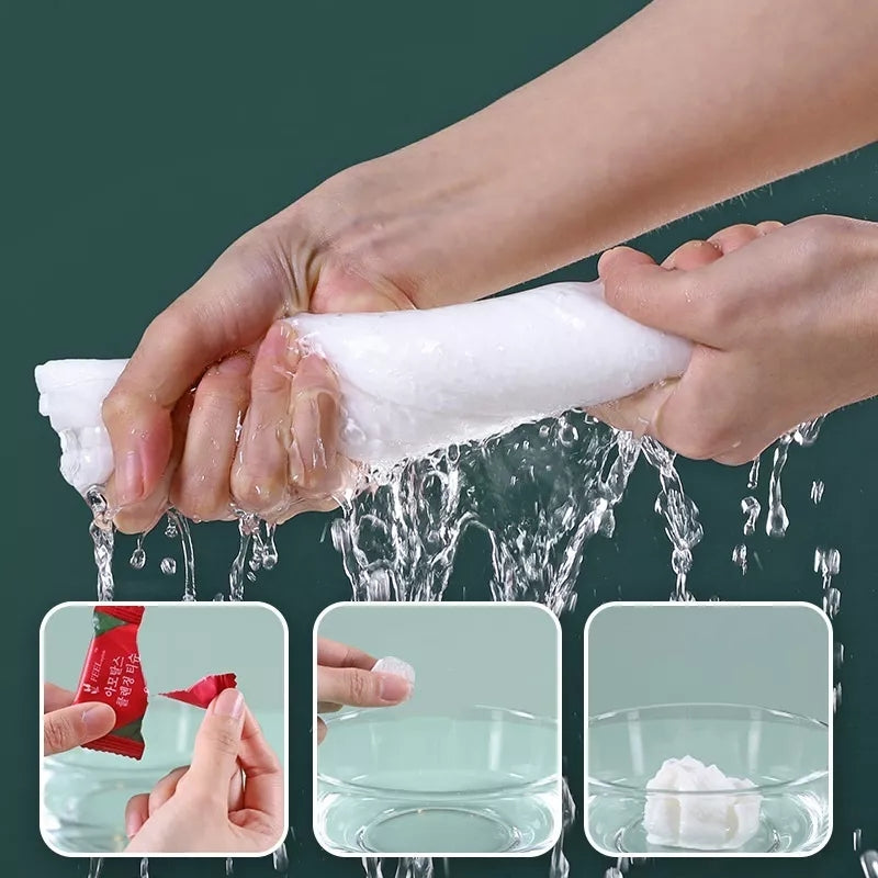 Disposable Compressed Hand Paper Towel