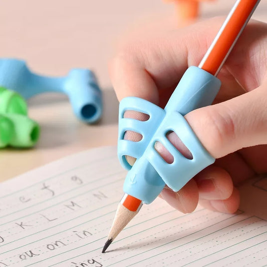 Kids Silicone Pencil Holder 3Pcs Set