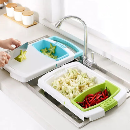 Chopping Board with Colander