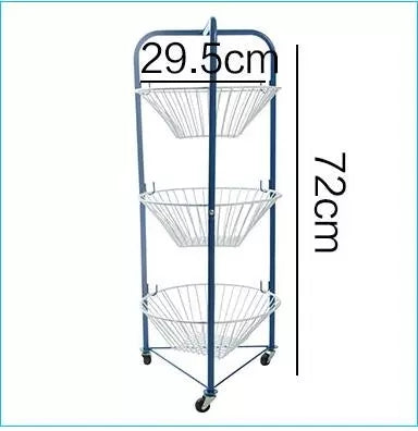 3 Layer Trolley Steel