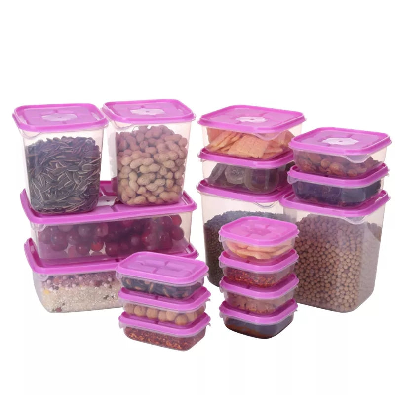 17Pcs Storage Containers