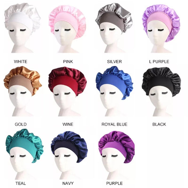 Satin Sleeping Bonnets
