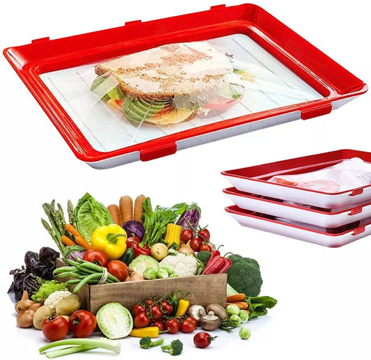 Food preservation tray