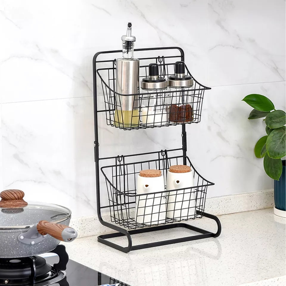 2 Tier Kitchen Storage Rack