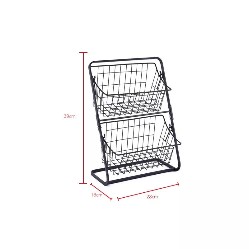 2 Tier Kitchen Storage Rack