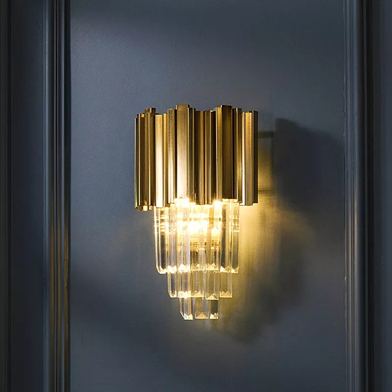 Luxury Crystal Wall Light