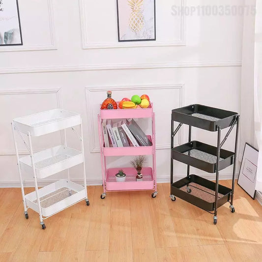 3Tier Kitchen Trolley Rack