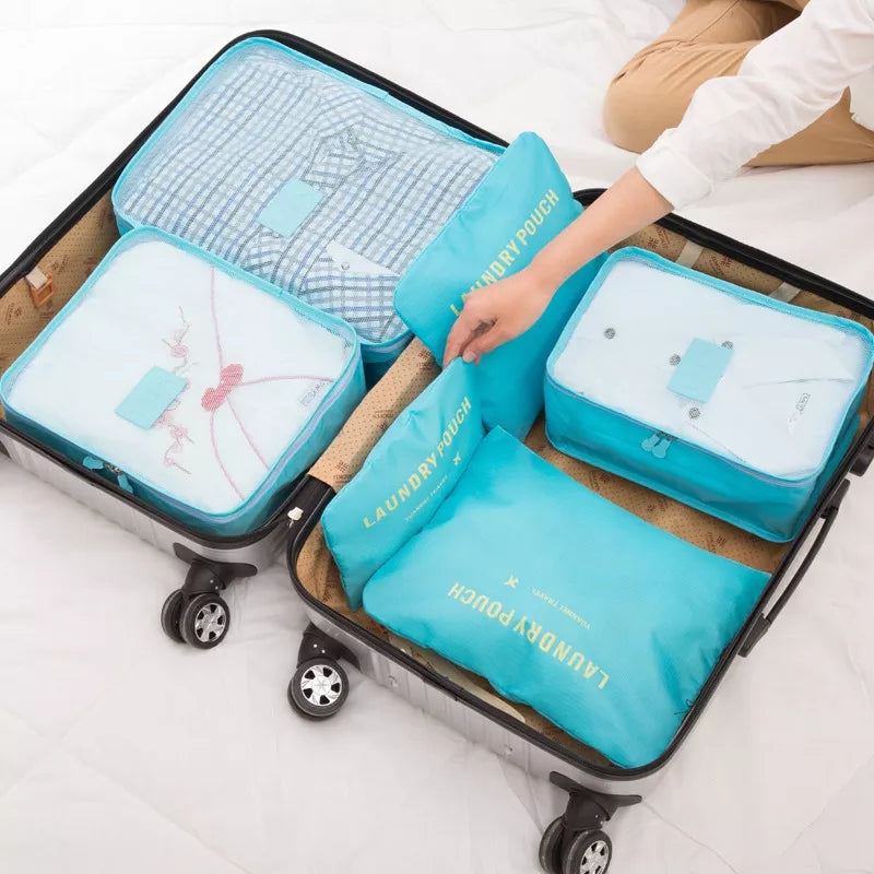 7 in 1 Suitcase Organizer/Packing Cubes