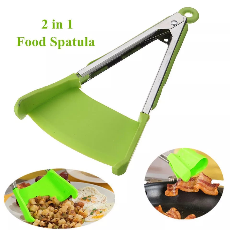 2 In 1 Silicone Spatula