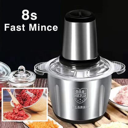 Stainless Steel Electric Meat Grinder