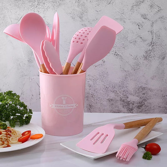 Silicone spoon set