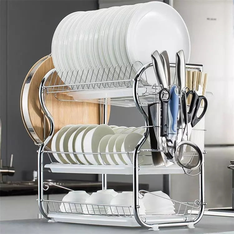 3 Layer Dish Drainer