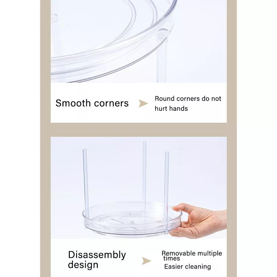 Rotating Clear Organizer/ lazy Susan