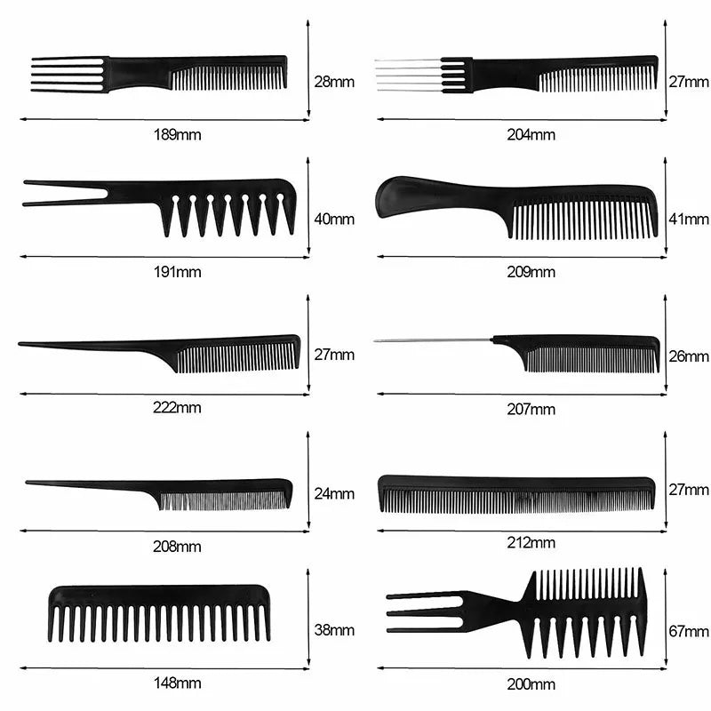 10Pcs Pack Of Jelly Comb