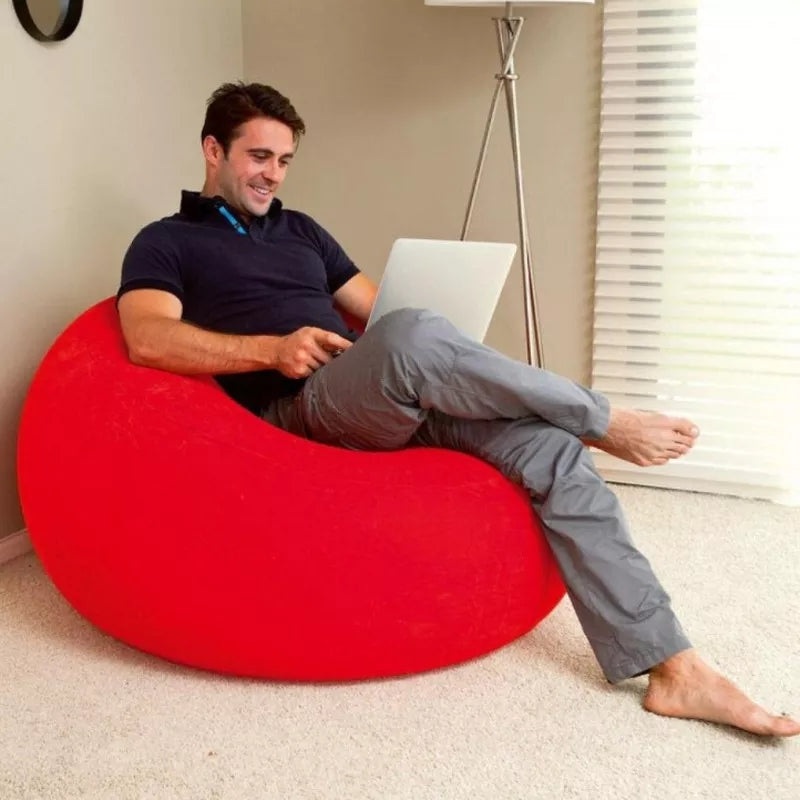 Inflatable Lounge Seat with Hand Pump