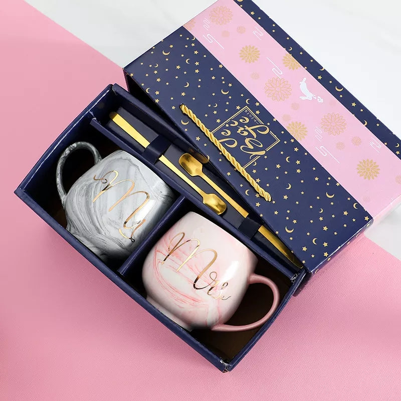 Couple Cup Set + Gift Box