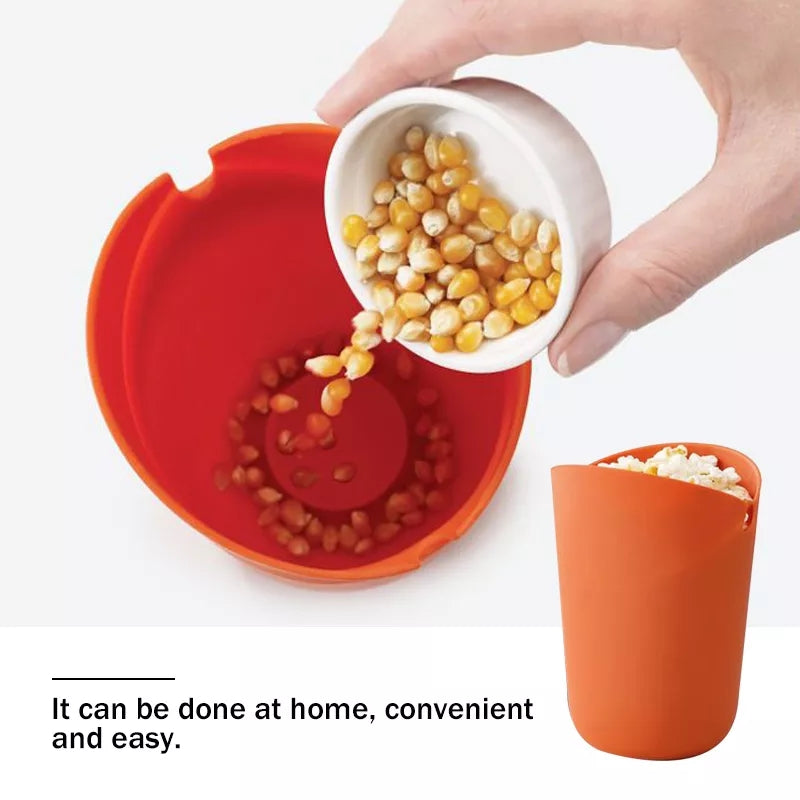 Foldable Popcorn Popper Bucket