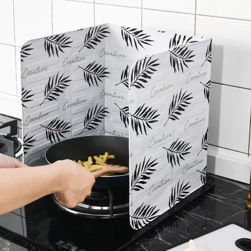 Aluminium oil splash kitchen protector