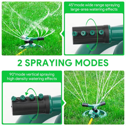 3 Arm Garden Sprinkler BlackNov