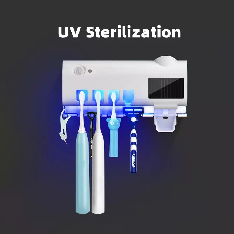 Electric Automatic Toothpaste Dispenser with UV