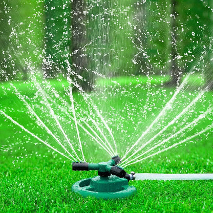 3 Arm Garden Sprinkler BlackNov