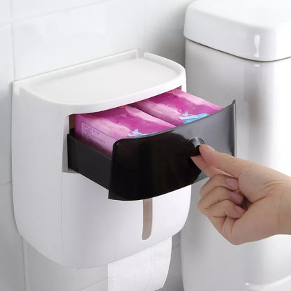 Tissue Holder with Drawer